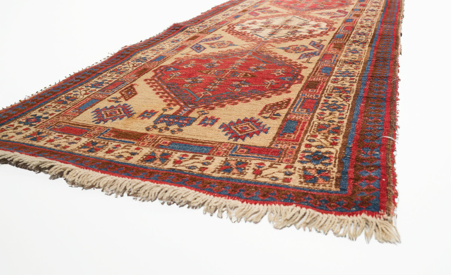 40077 Antique Persian Serbab Runner