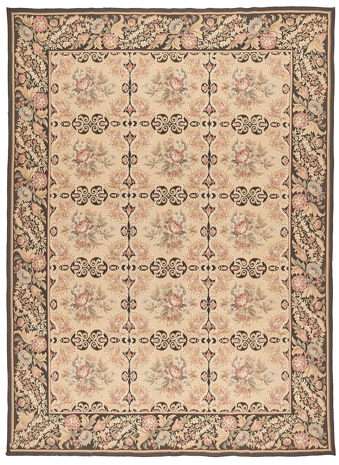 Bessarabian Style Hand Woven Rug 419