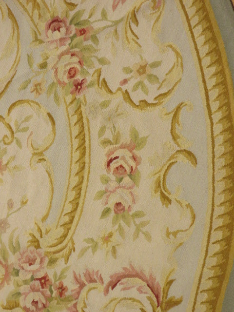 Antique 19th C Design Aubusson Rug 458