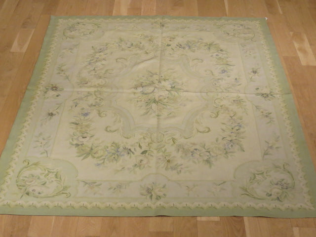 Antique 19th C Design Aubusson Rug 460