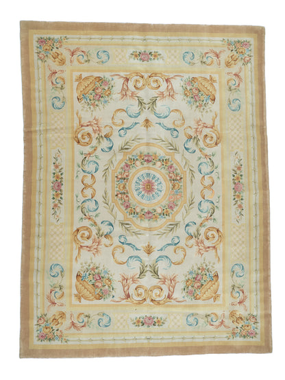 Hand Knotted Savonnerie Carpet - 8000