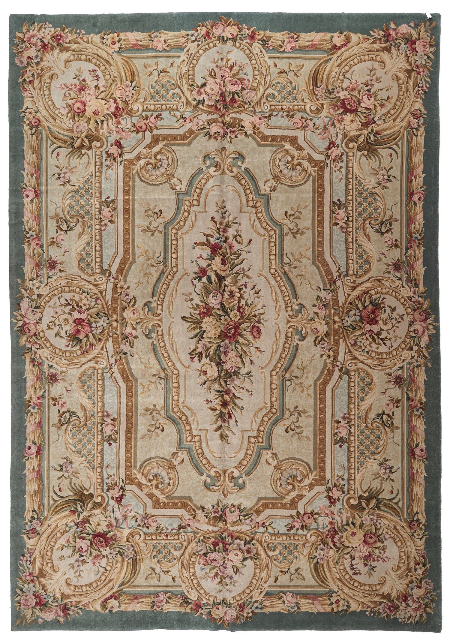 Hand Knotted Savonnerie Carpet 8002