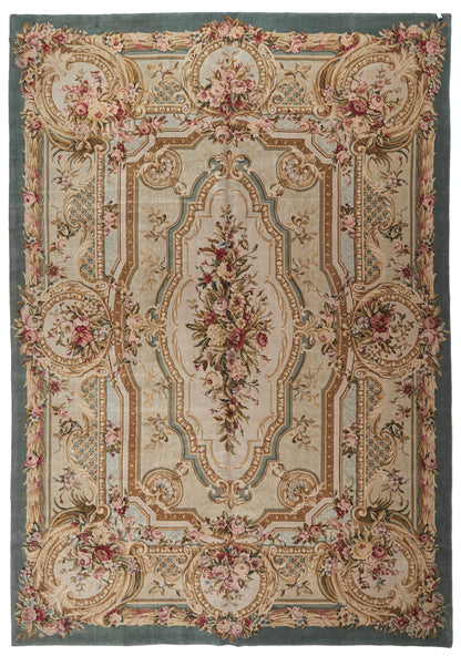 Hand Knotted Savonnerie Carpet 8002