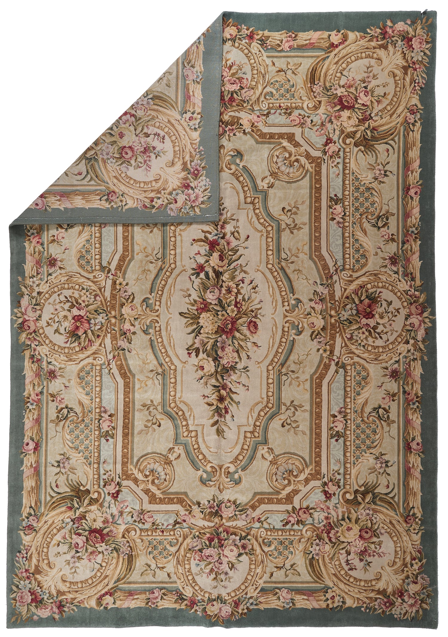 Hand Knotted Savonnerie Carpet 8002