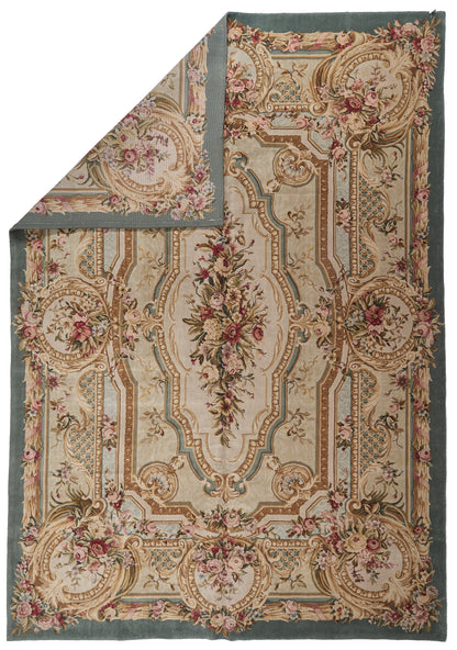 Hand Knotted Savonnerie Carpet 8002