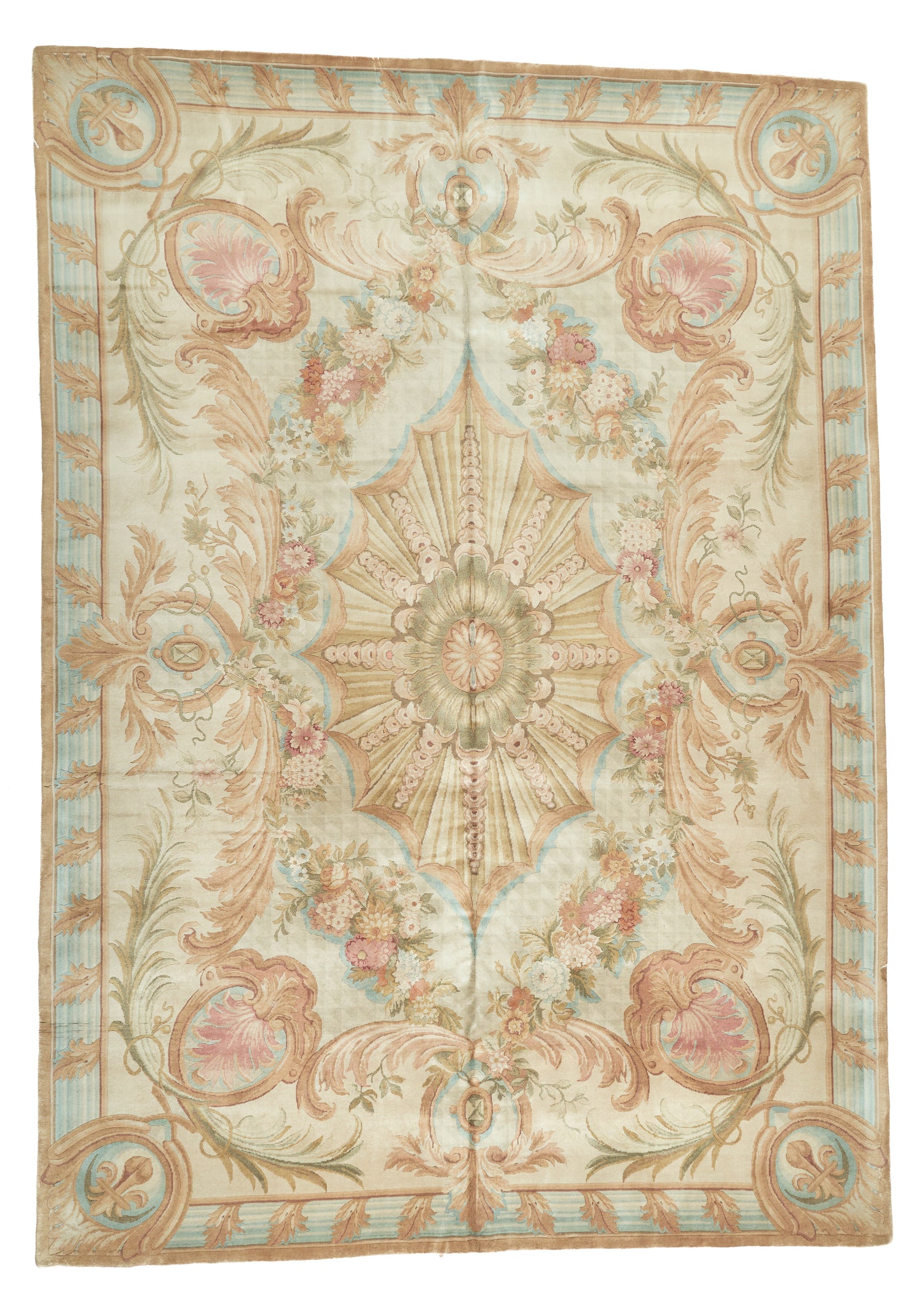 Hand Knotted Savonnerie Carpet 8005