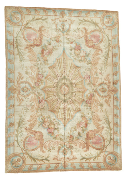 Hand Knotted Savonnerie Carpet 8005