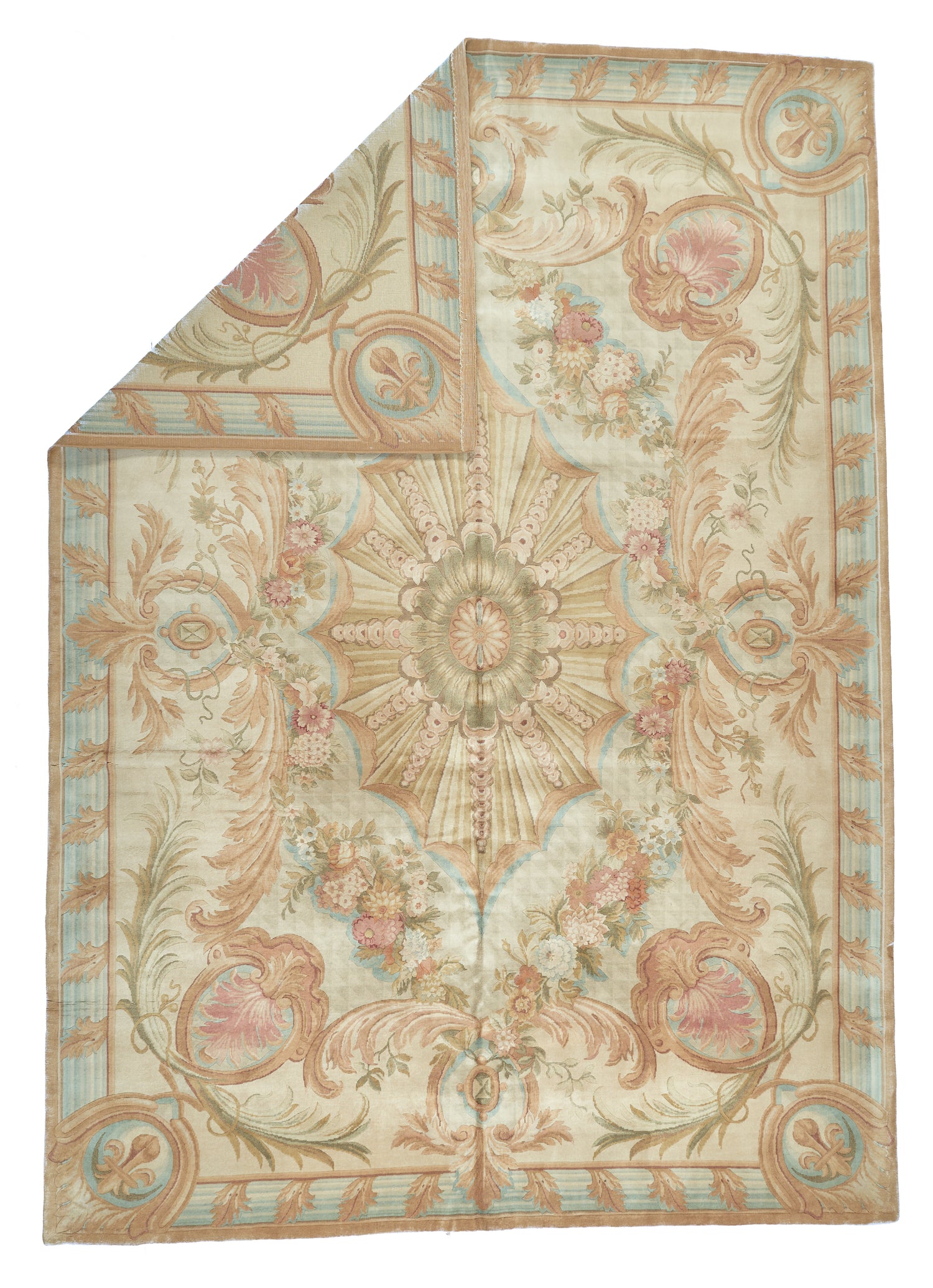 Hand Knotted Savonnerie Carpet 8005