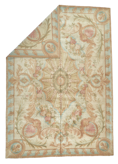 Hand Knotted Savonnerie Carpet 8005