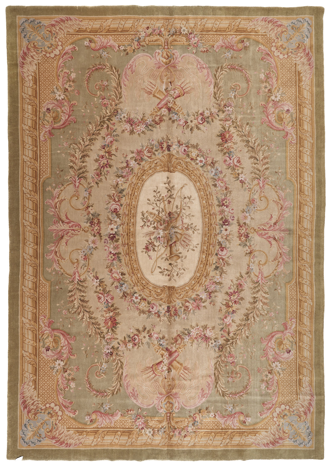 Hand Knotted Savonnerie Carpet 8007