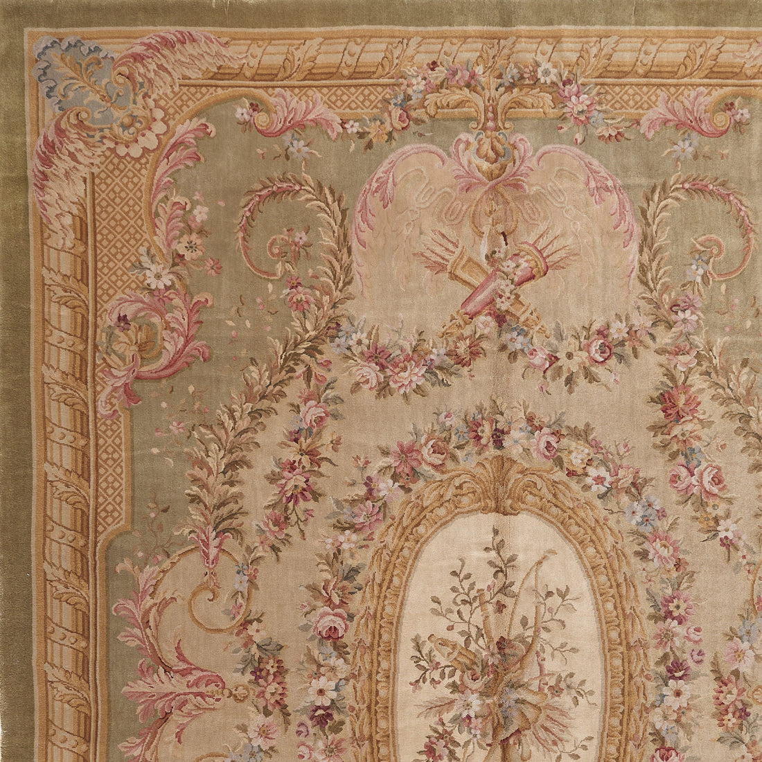 Hand Knotted Savonnerie Carpet 8007