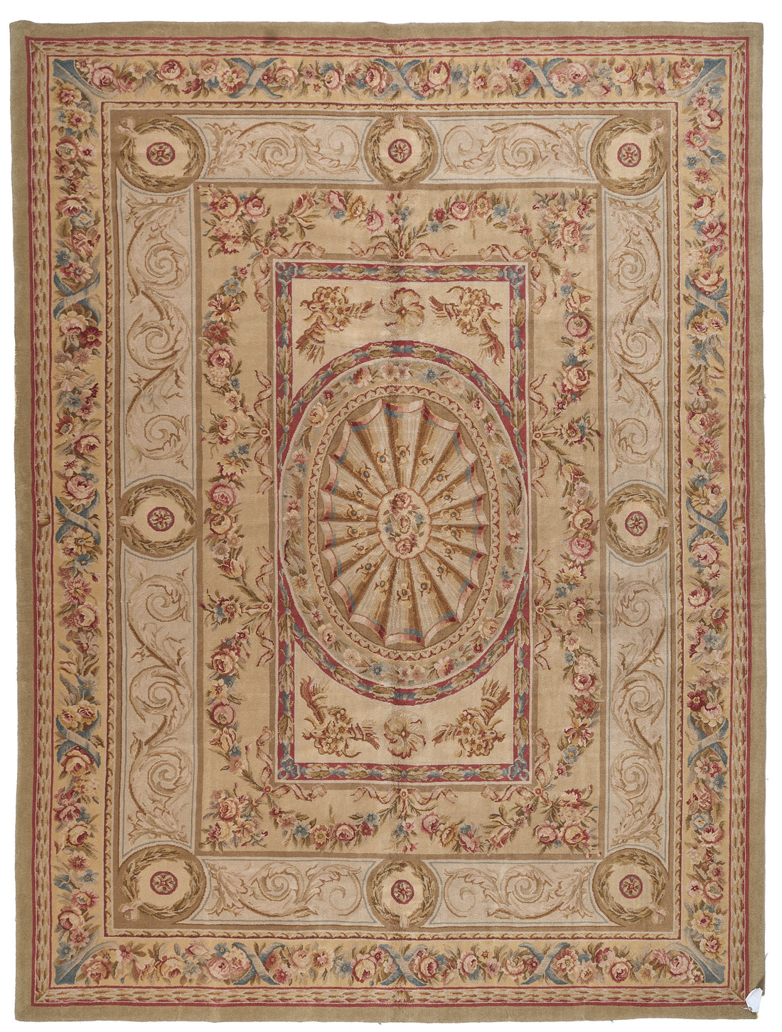 Hand Knotted Savonnerie Carpet 8008
