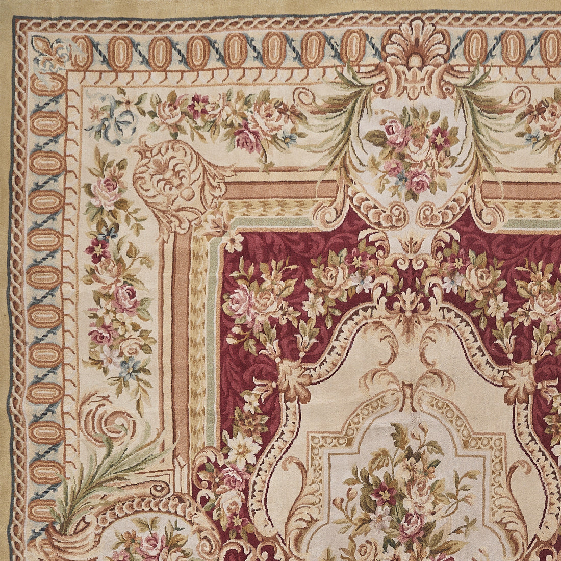 Hand Knotted Savonnerie Carpet 8010