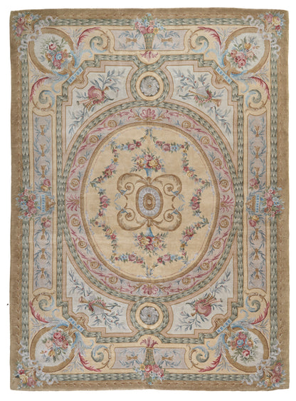 Hand Knotted Savonnerie Carpet 8011