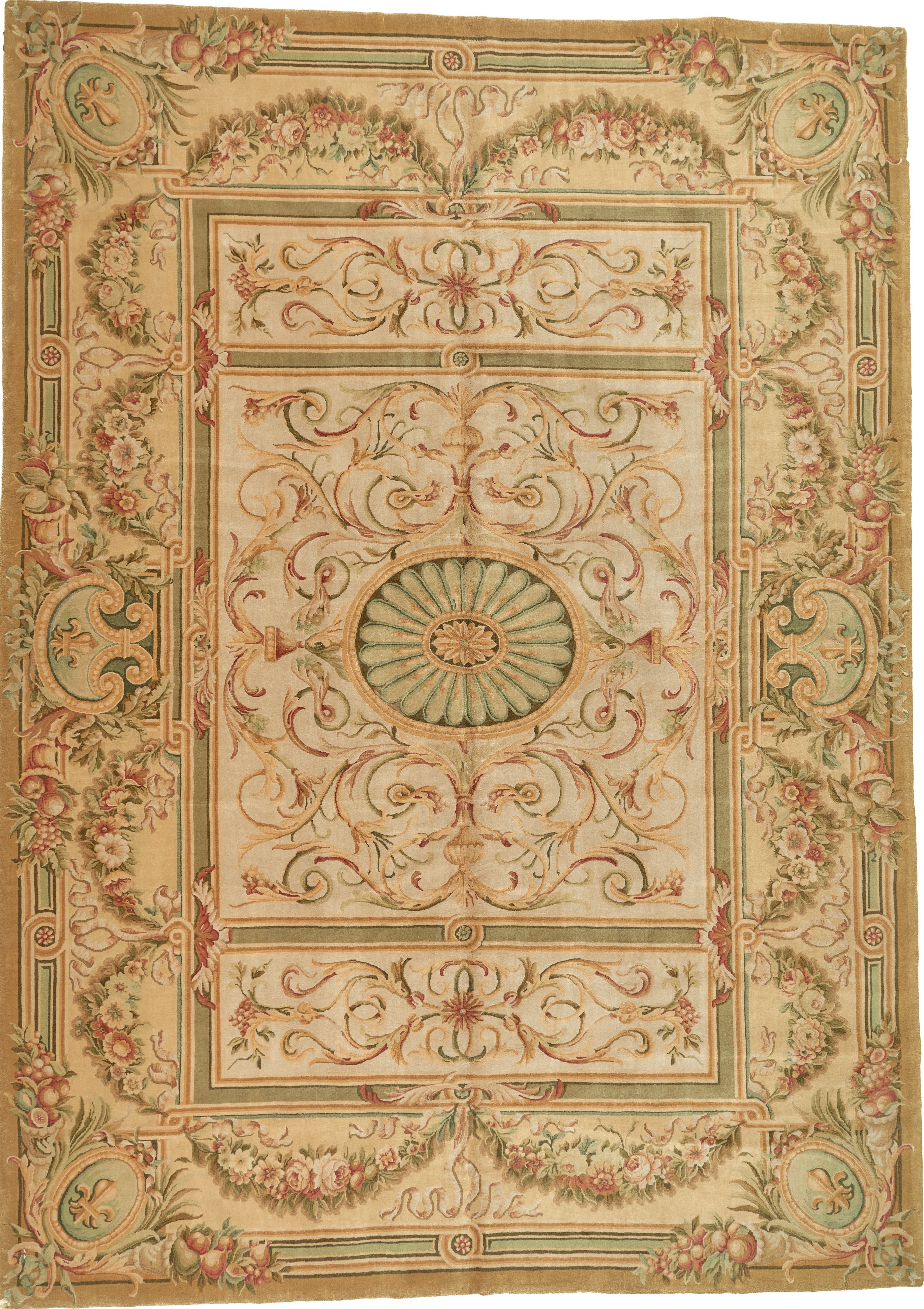 Hand Knotted Savonnerie Carpet 8012