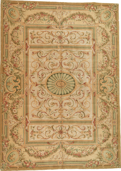 Hand Knotted Savonnerie Carpet 8012