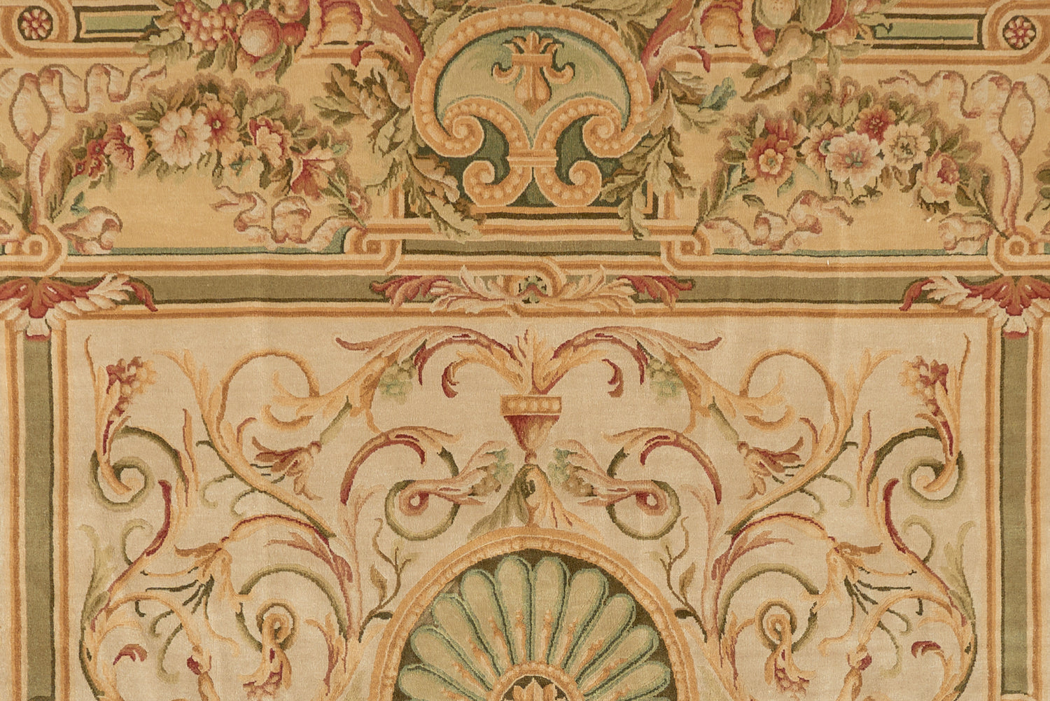 Hand Knotted Savonnerie Carpet 8012