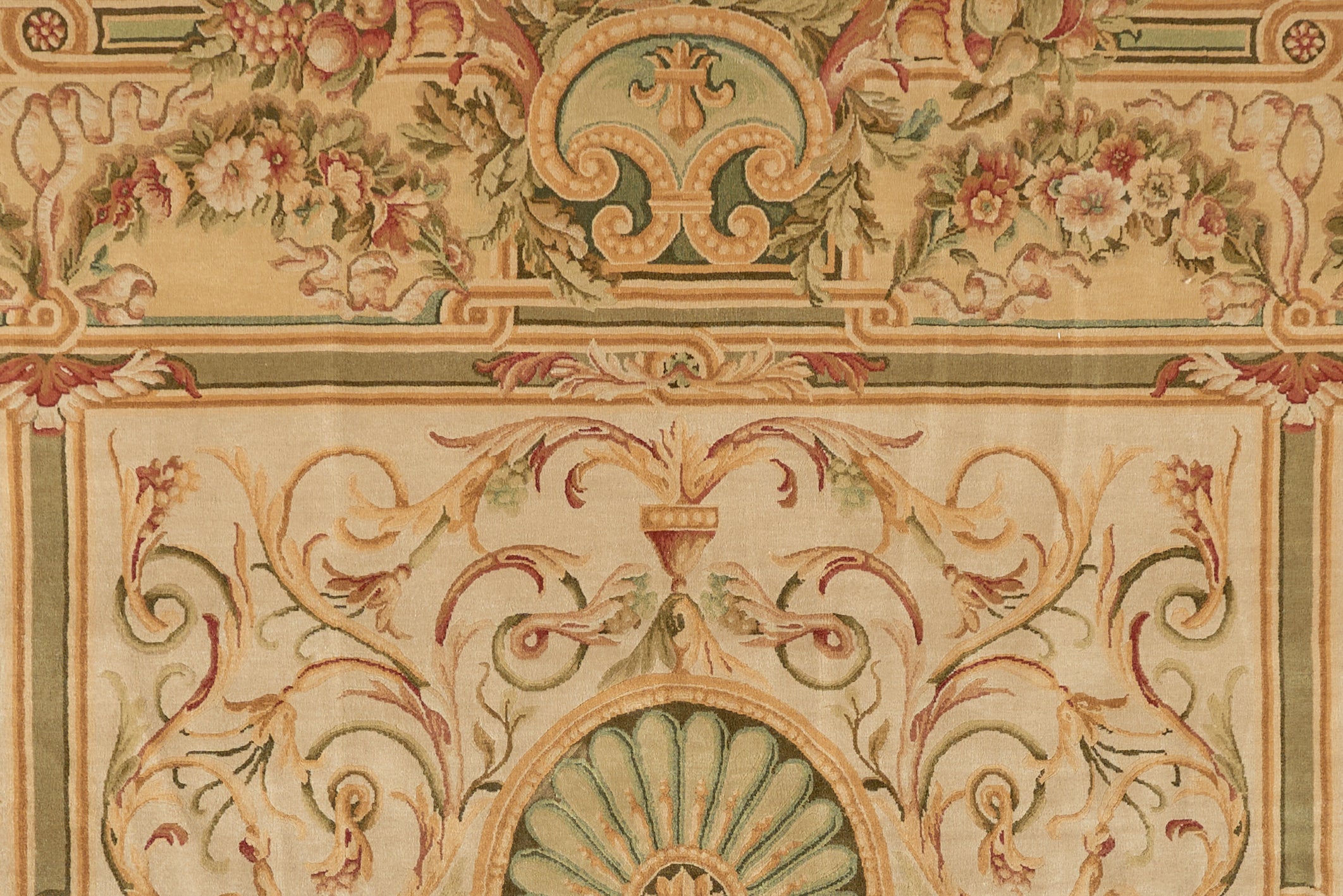 Hand Knotted Savonnerie Carpet 8012