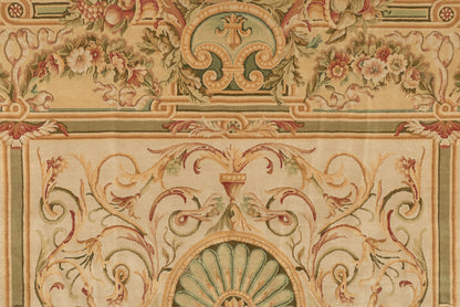 Hand Knotted Savonnerie Carpet 8012