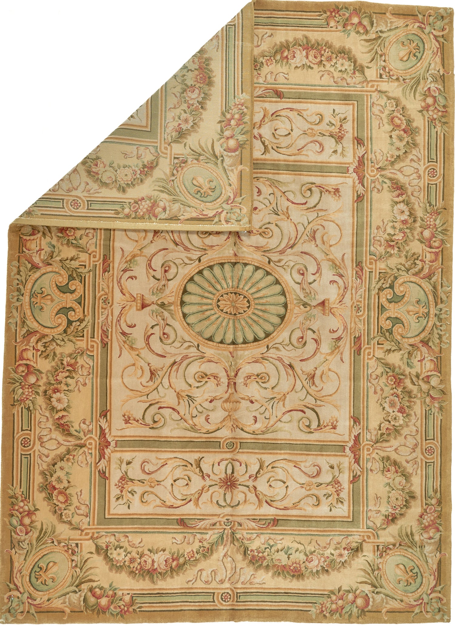 Hand Knotted Savonnerie Carpet 8012