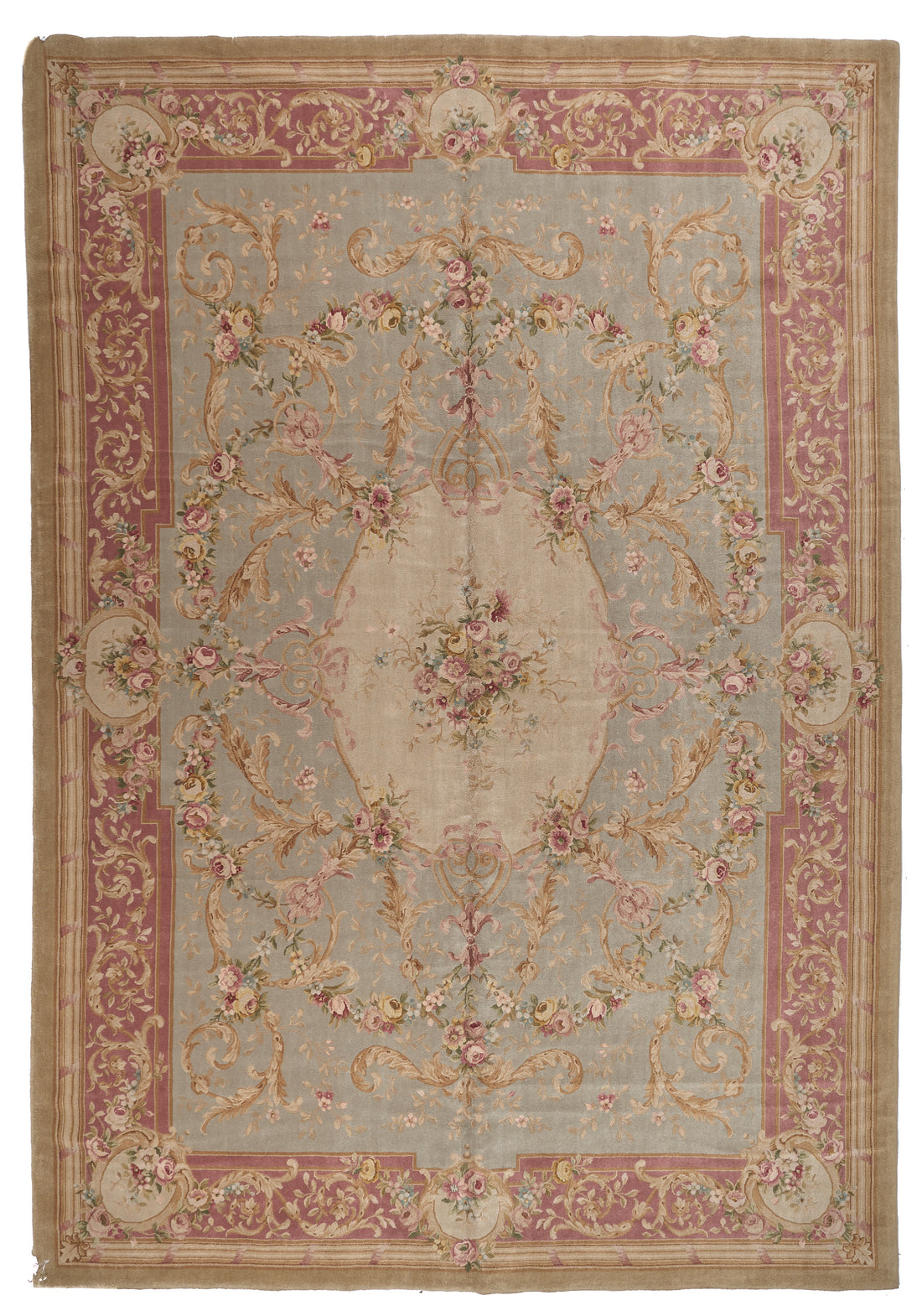 Hand Knotted Savonnerie Carpet 8013