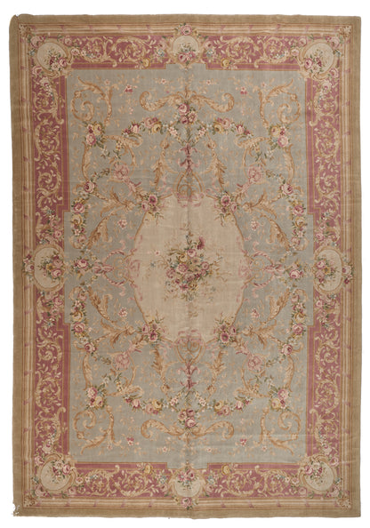 Hand Knotted Savonnerie Carpet 8013