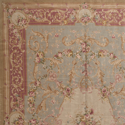 Hand Knotted Savonnerie Carpet 8013