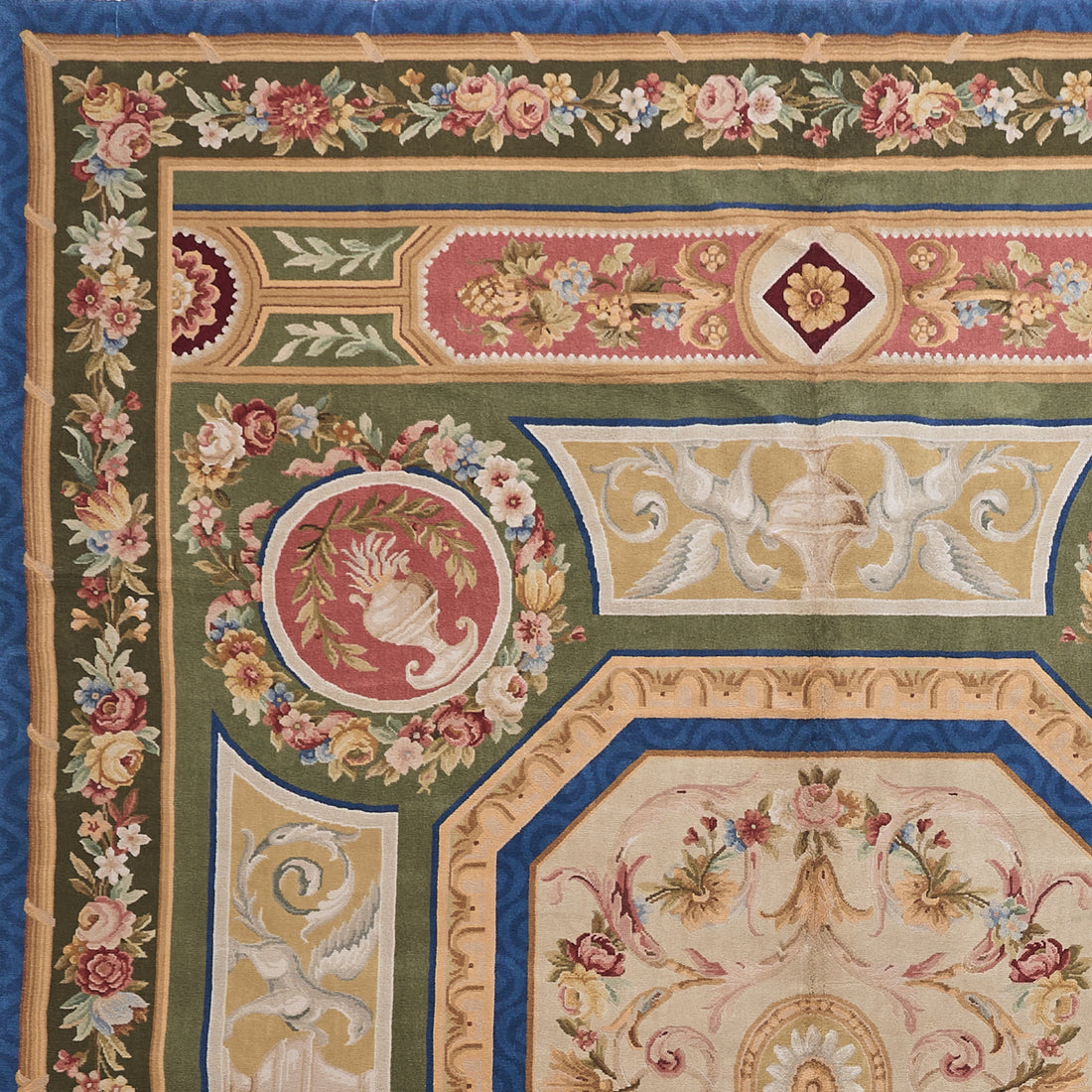 Hand Knotted Savonnerie Carpet 8014