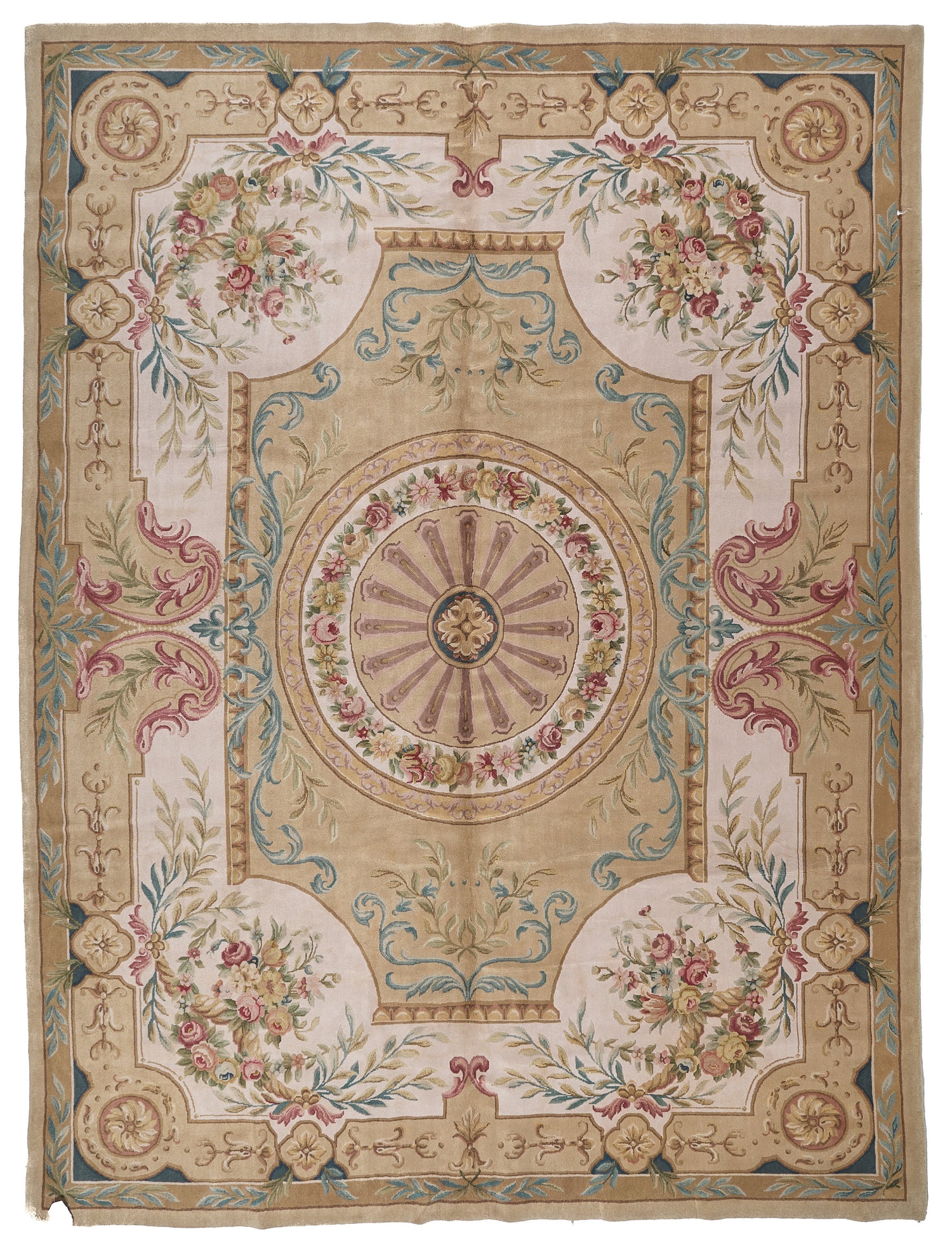 8015 Hand Knotted Savonnerie Carpet