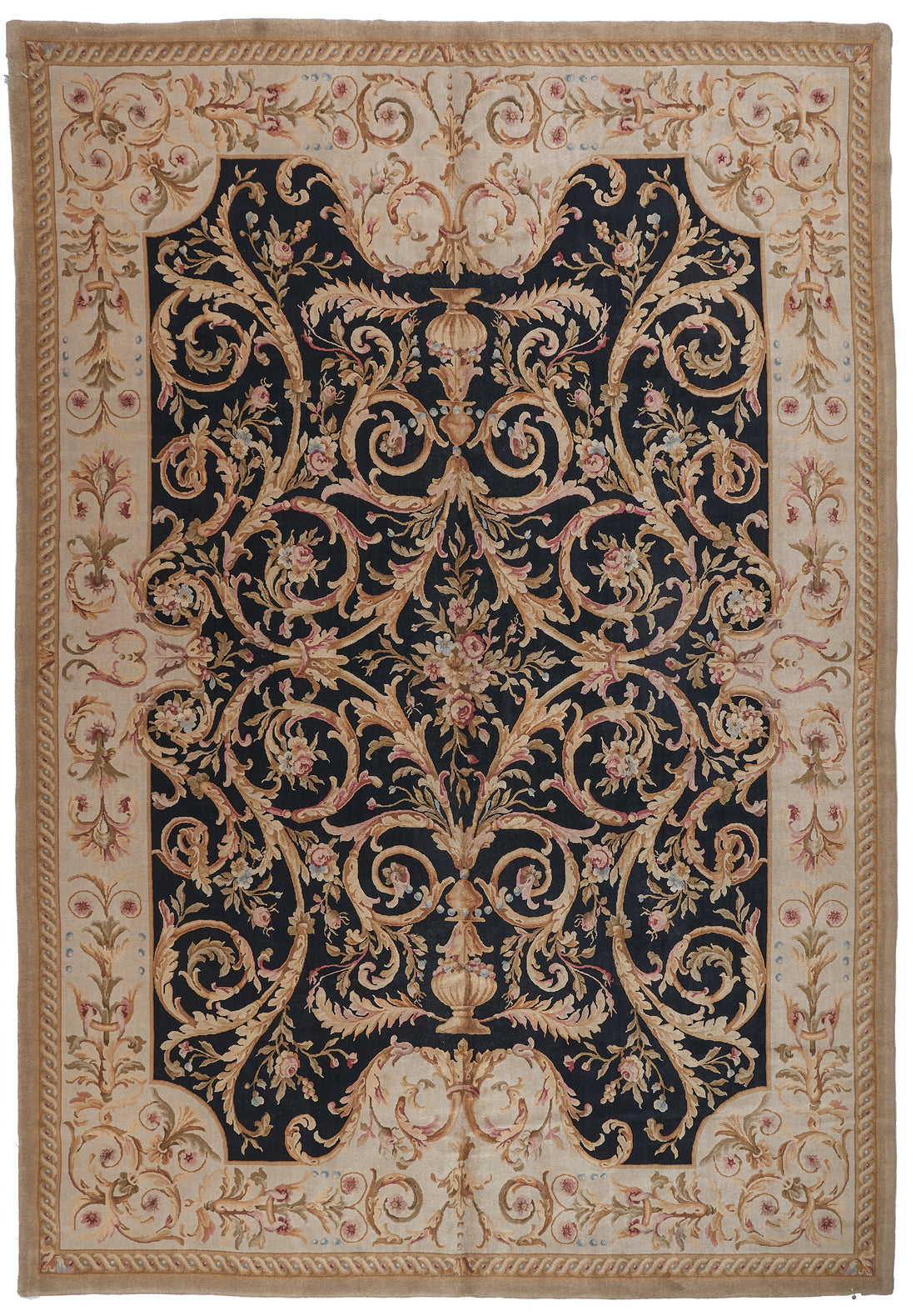 Hand Knotted Savonnerie Carpet 8018