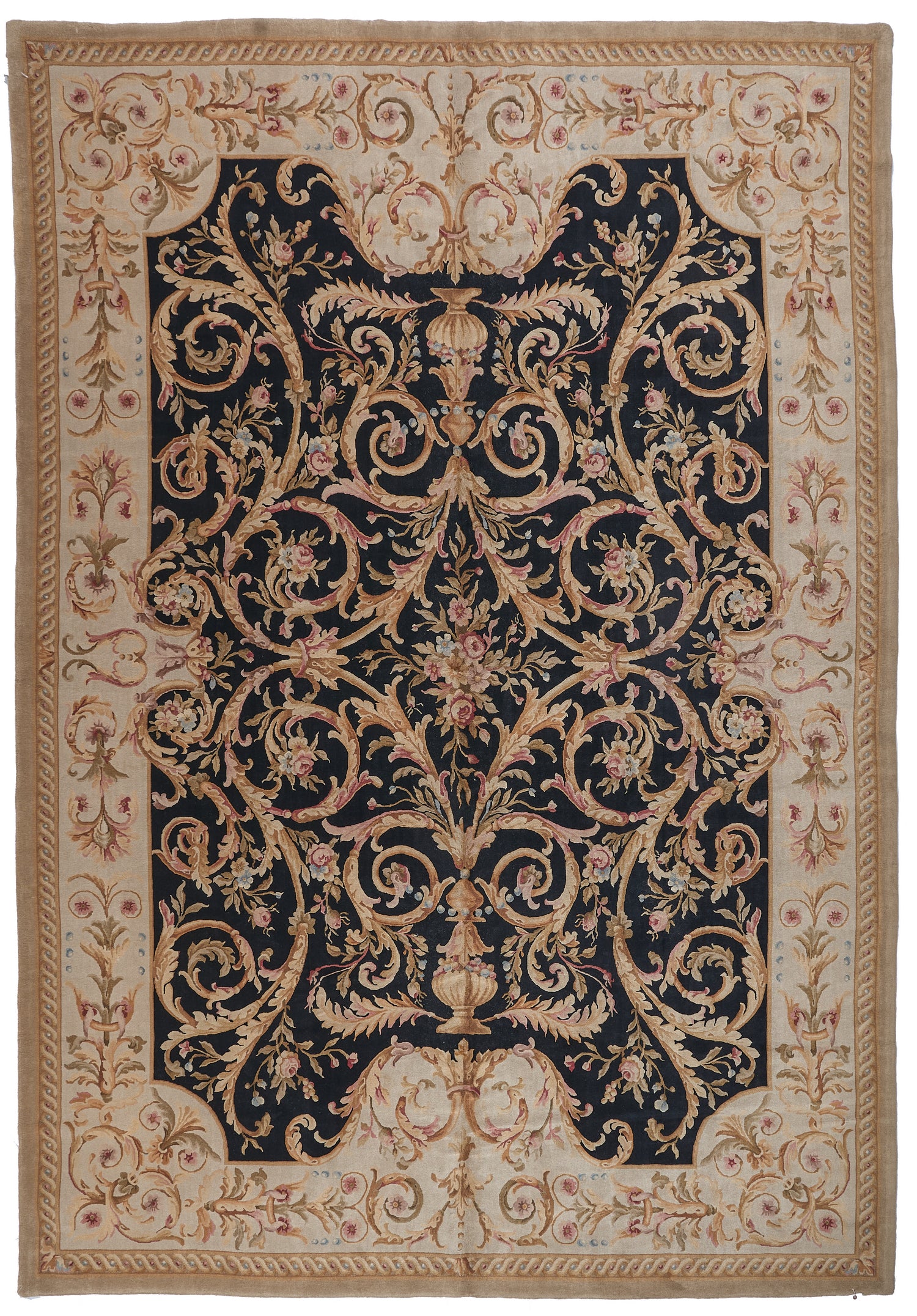 Hand Knotted Savonnerie Carpet 8018