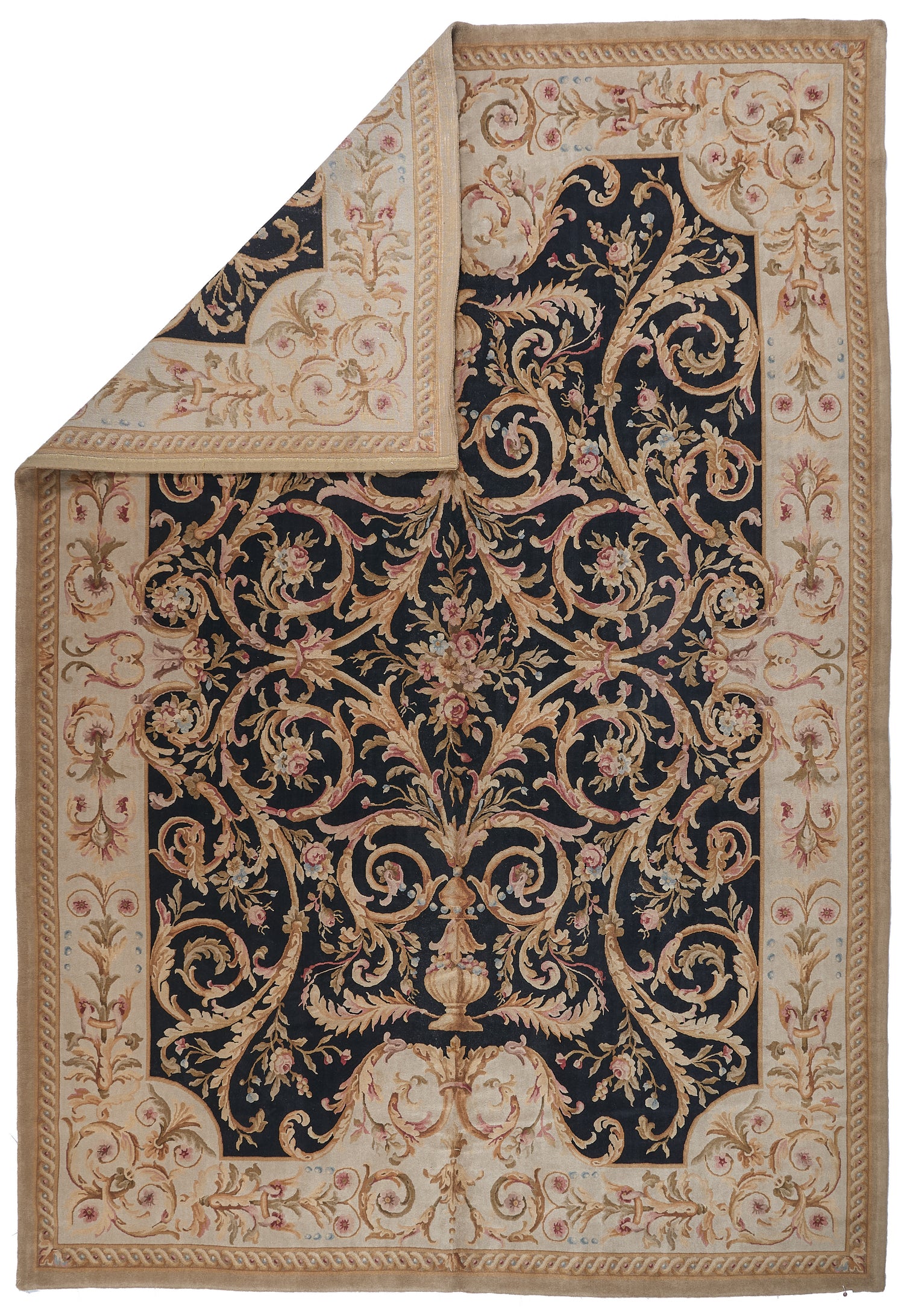 Hand Knotted Savonnerie Carpet 8018