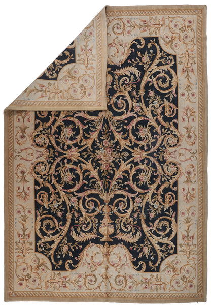 Hand Knotted Savonnerie Carpet 8018