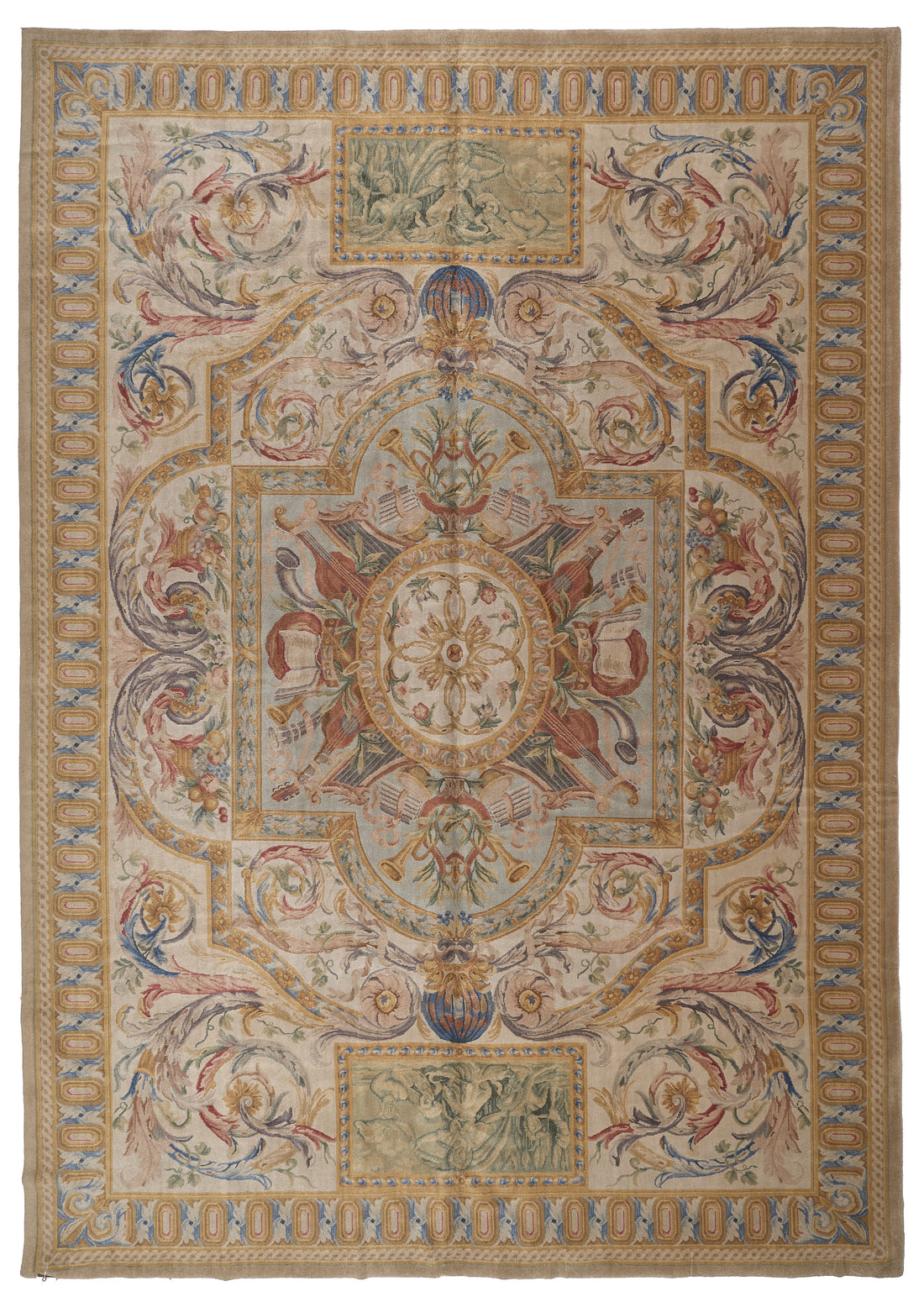 Hand Knotted Savonnerie Carpet 8019