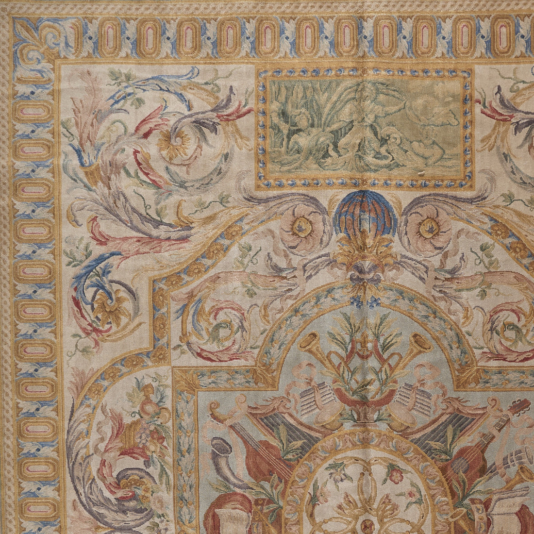 Hand Knotted Savonnerie Carpet 8019