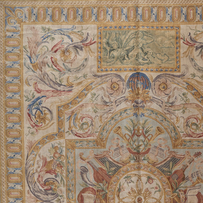 Hand Knotted Savonnerie Carpet 8019