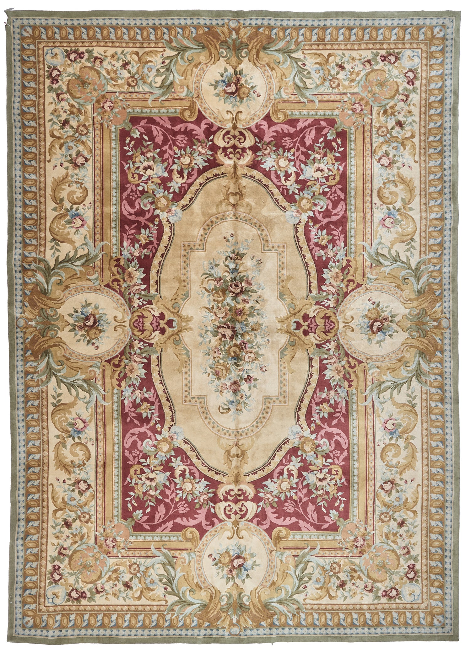 Hand Knotted Savonnerie Carpet 8020