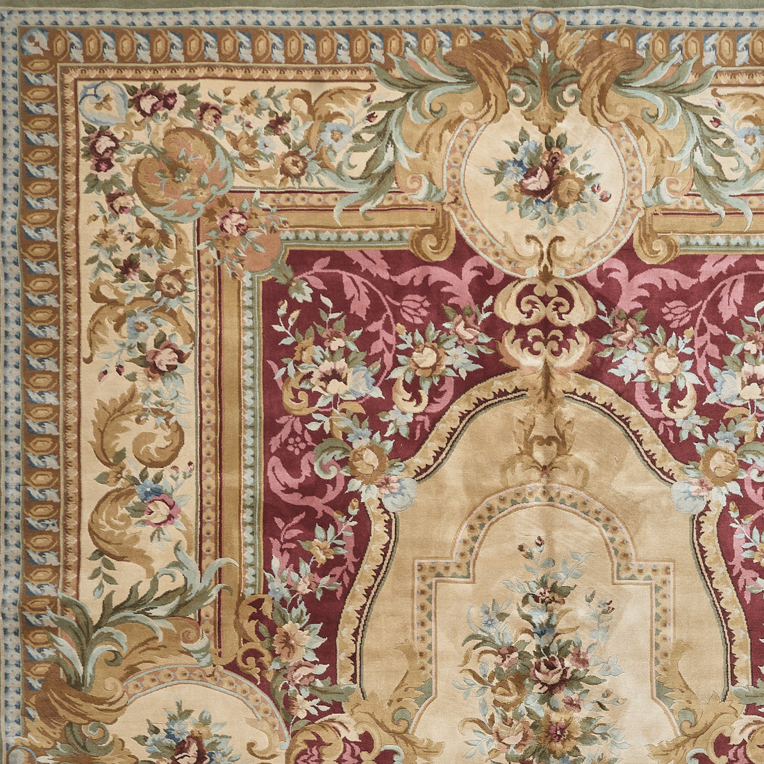 Hand Knotted Savonnerie Carpet 8020