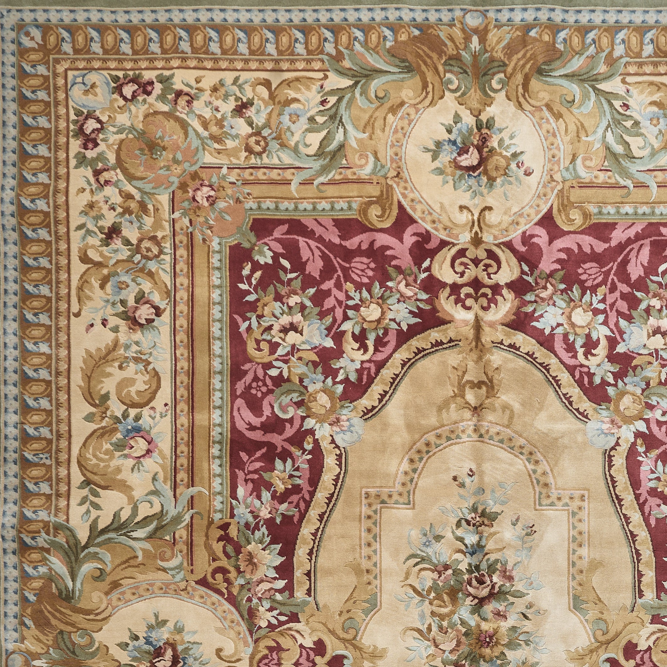 Hand Knotted Savonnerie Carpet 8020