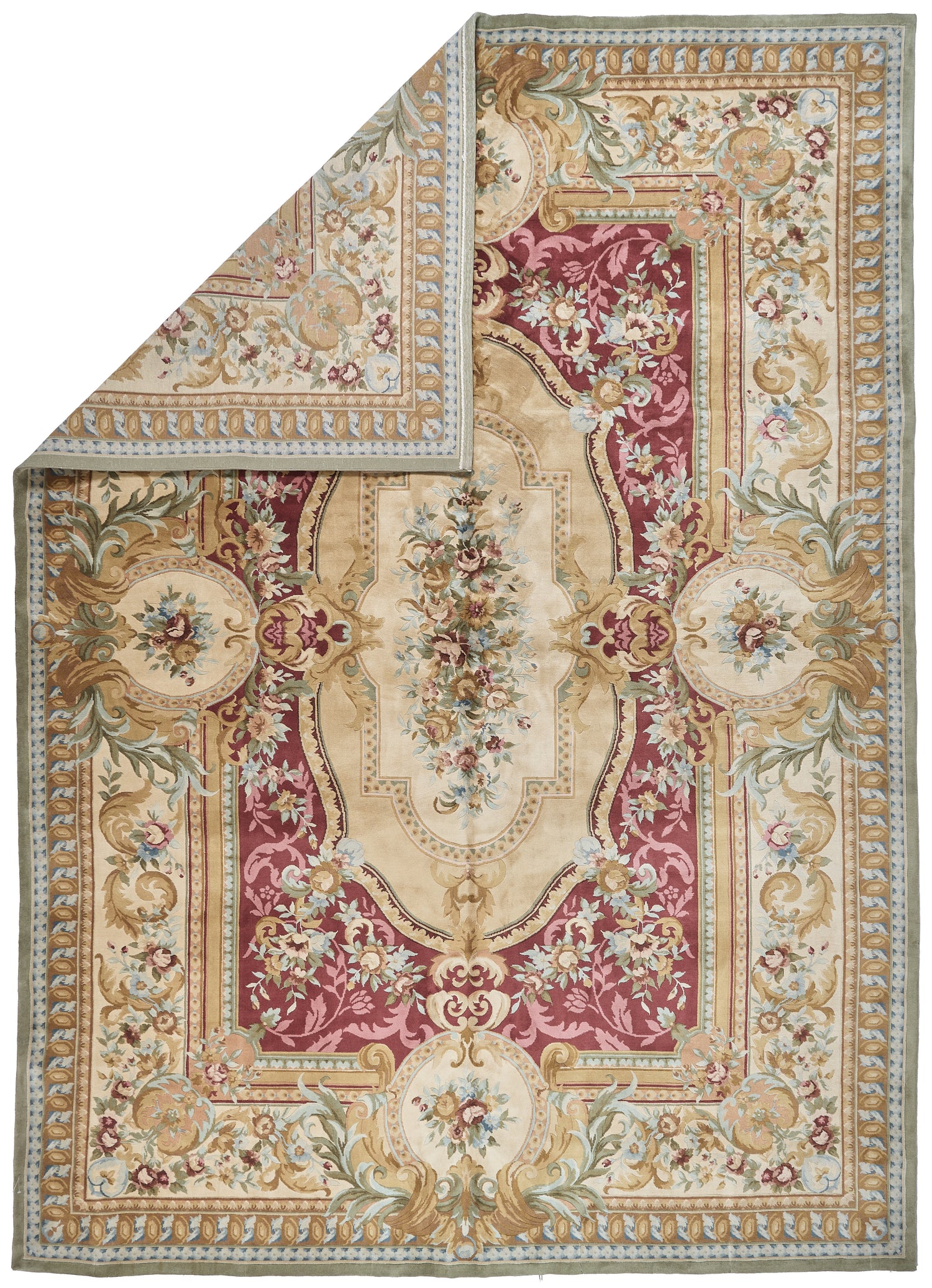 Hand Knotted Savonnerie Carpet 8020