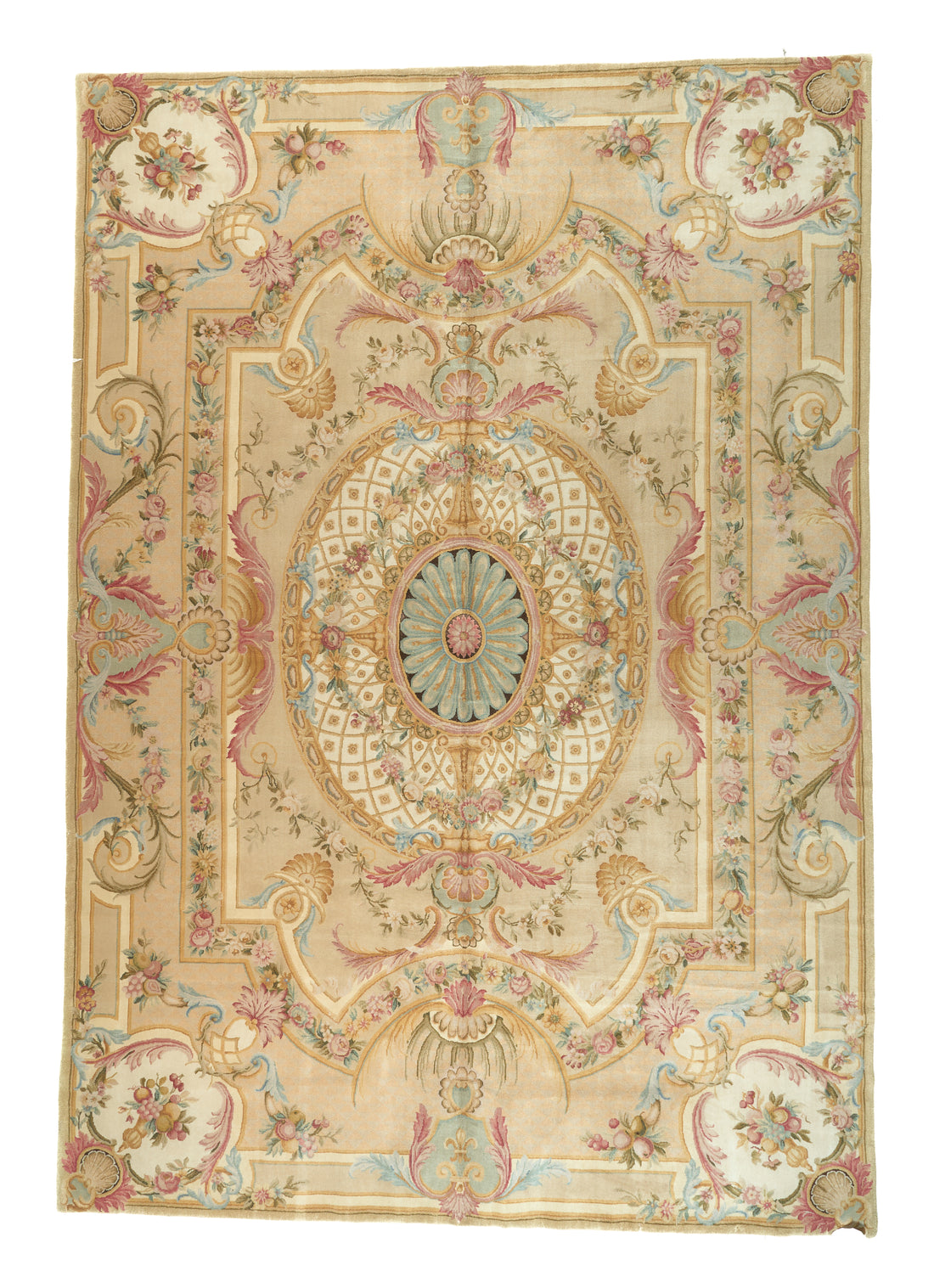Hand Knotted Savonnerie Carpet 8023