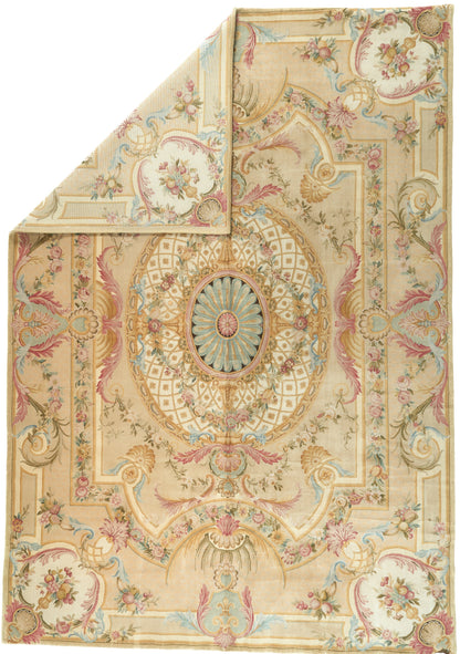 Hand Knotted Savonnerie Carpet 8023
