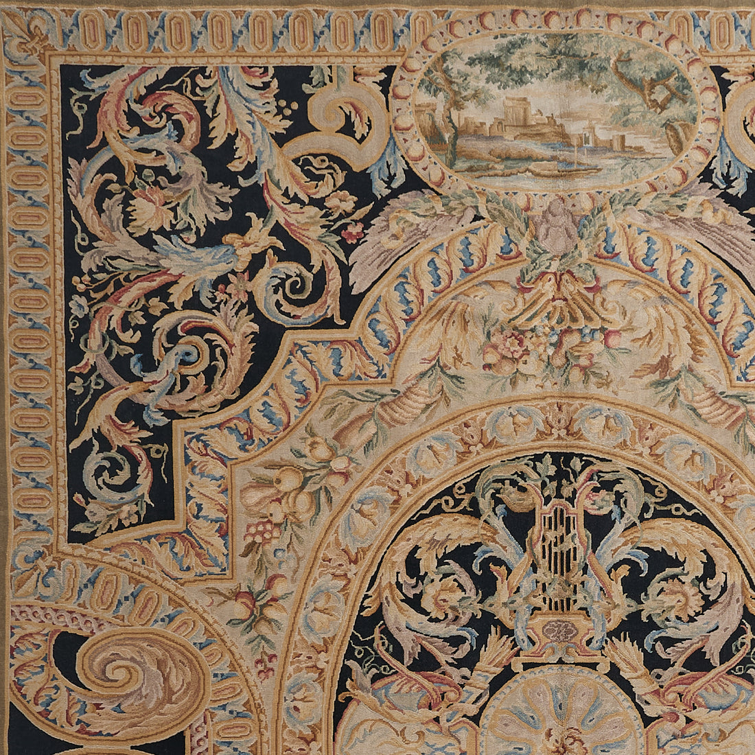 Hand Knotted Savonnerie Carpet 8027