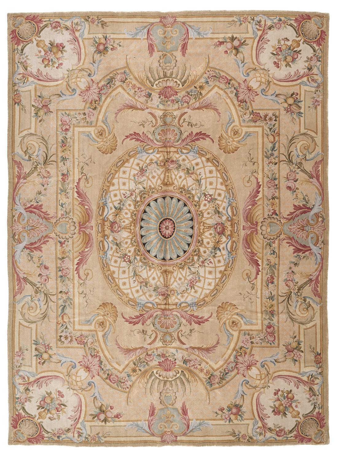Hand Knotted Savonnerie Carpet 8028