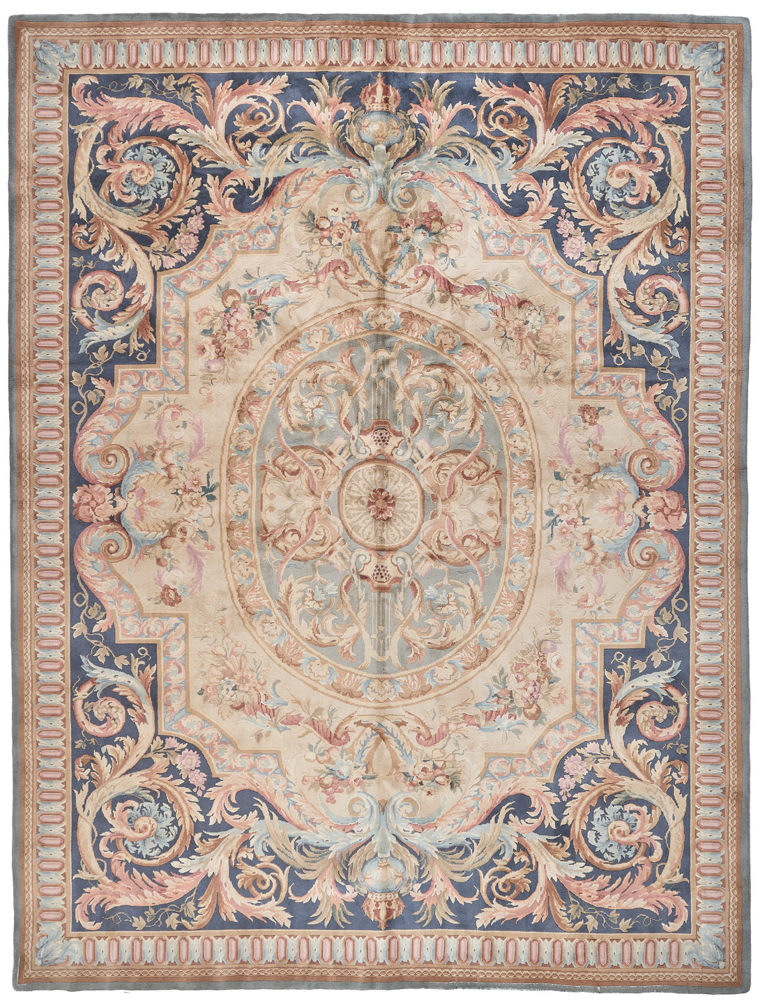 Hand Knotted Savonnerie Carpet 8029