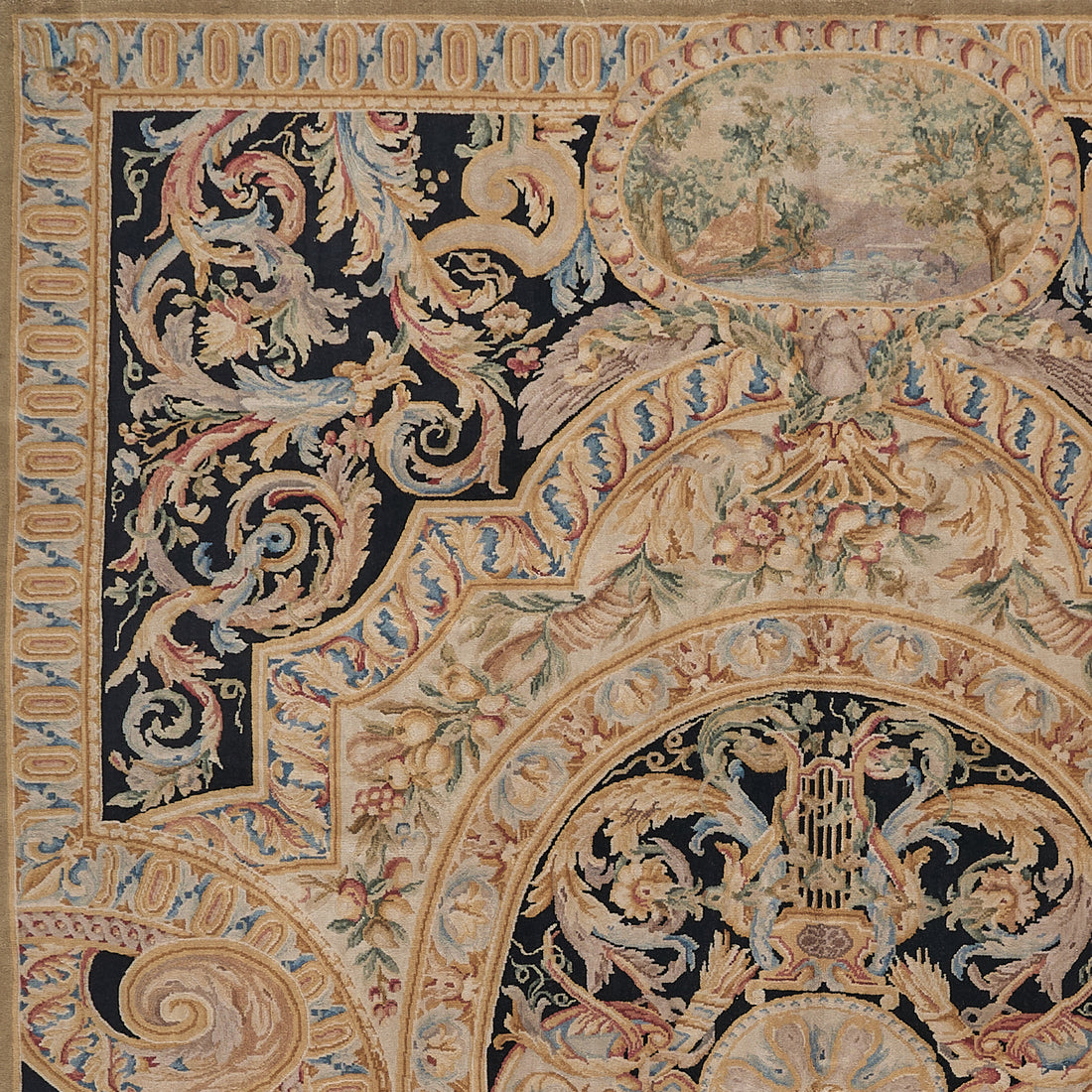 Hand Knotted Savonnerie Carpet 8031