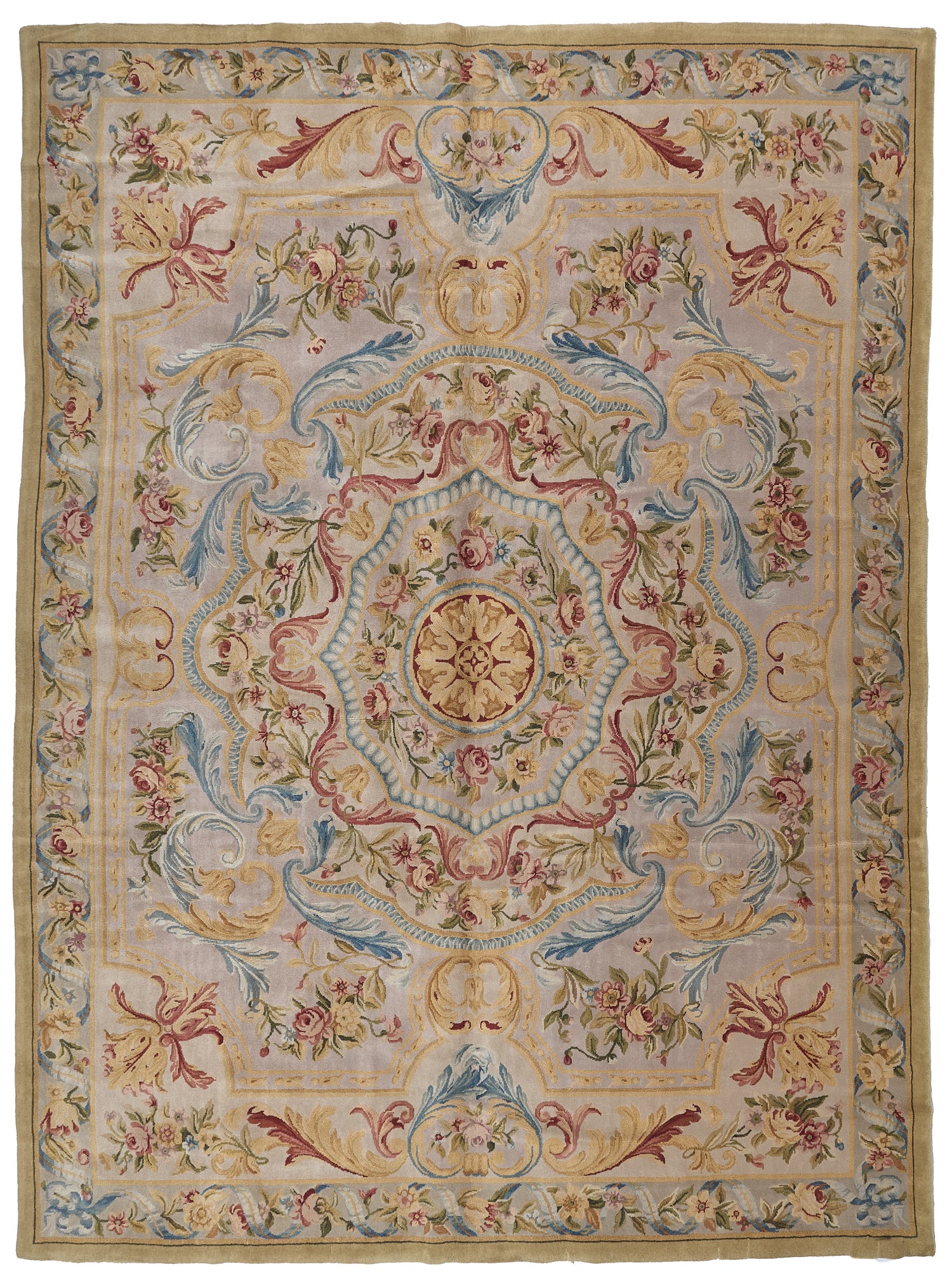 Hand Knotted Savonnerie Carpet 8035