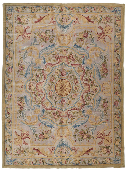 Hand Knotted Savonnerie Carpet 8035