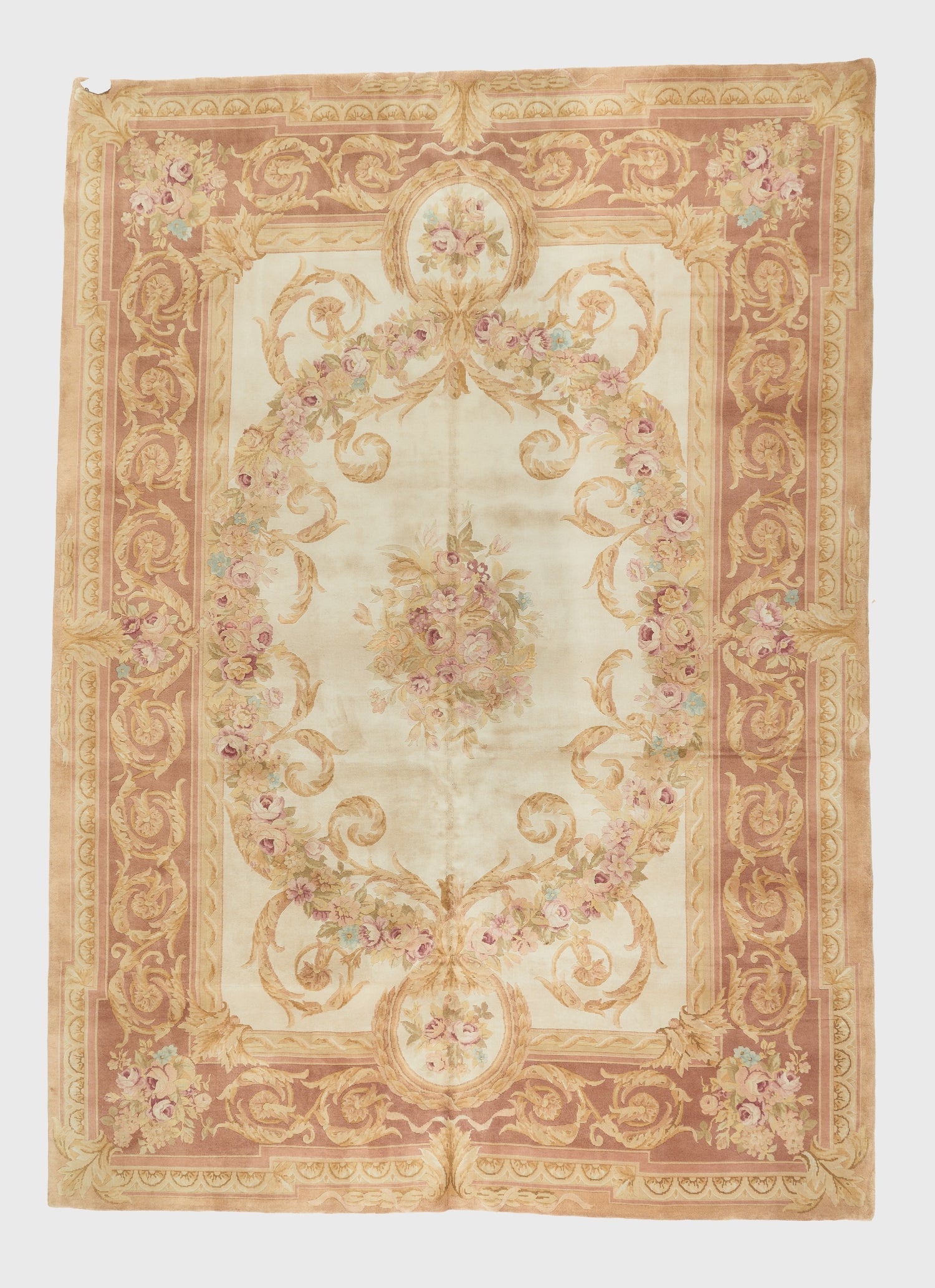 Hand Knotted Savonnerie Carpet 8038