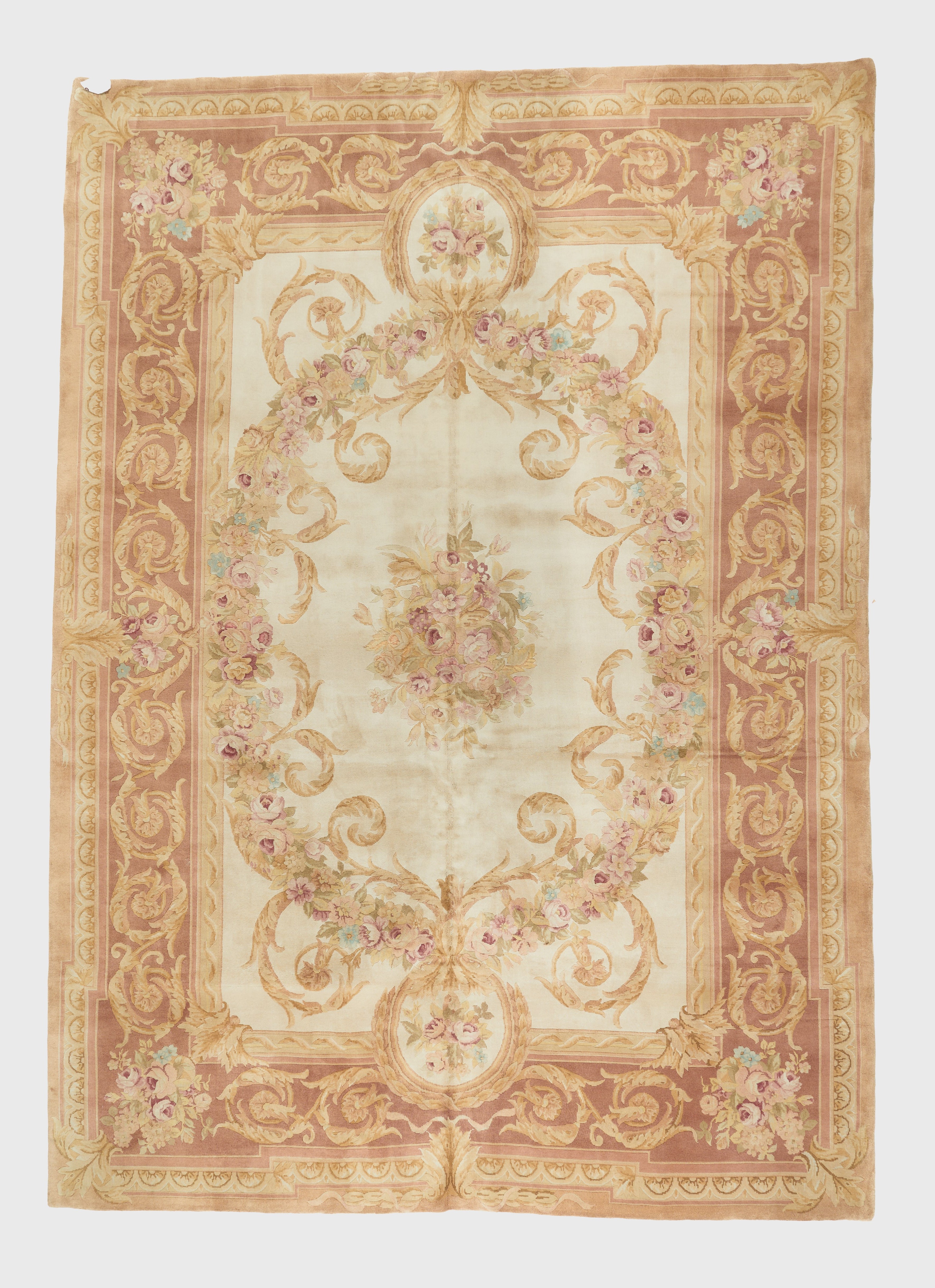 Hand Knotted Savonnerie Carpet 8038